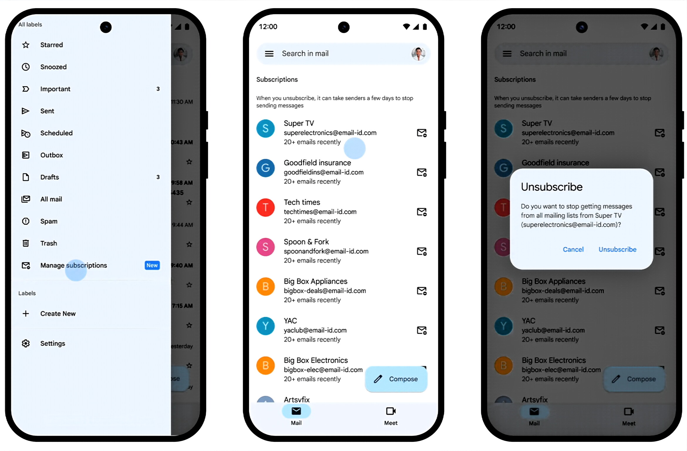 Gmail邮箱订阅管理功能现已正式上线 支持批量检查和管理邮件订阅列表等